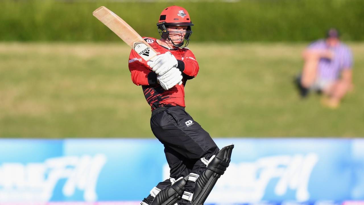 Leo Carter smashed six sixes in an over, Northern Districts v Canterbury, Super Smash, Christchurch, January 5, 2020