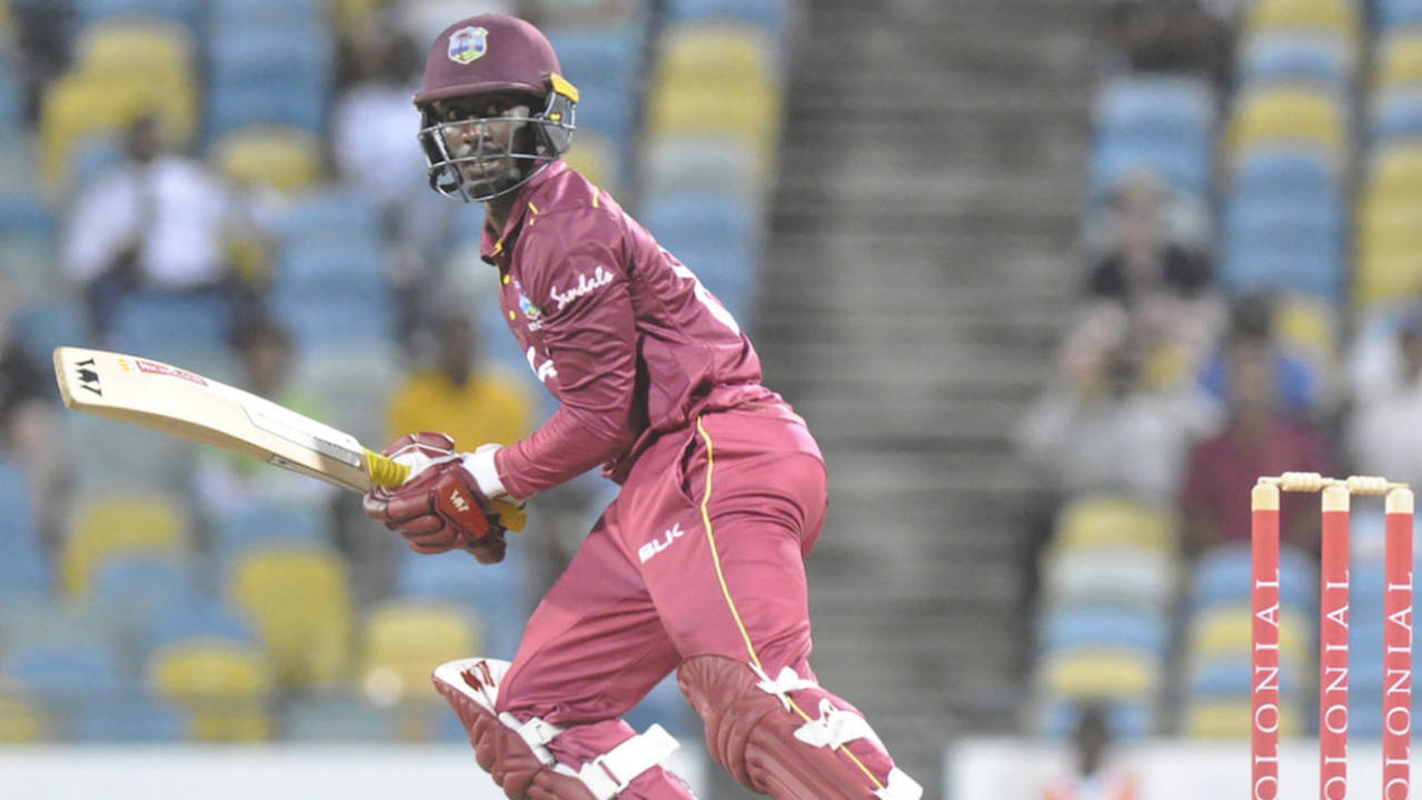 Hayden Walsh saw his side to a tense victory, West Indies v Ireland, 2nd ODI, Bridgetown, January 9, 2020