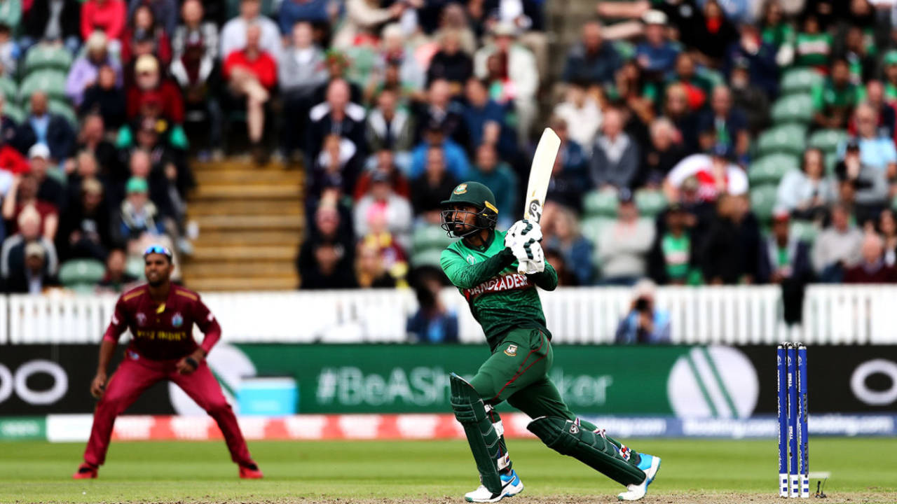 On his World Cup debut, Liton Das made 94 not out in Bangladesh's highest ODI chase&nbsp;&nbsp;&bull;&nbsp;&nbsp;PA Photos/Getty Images