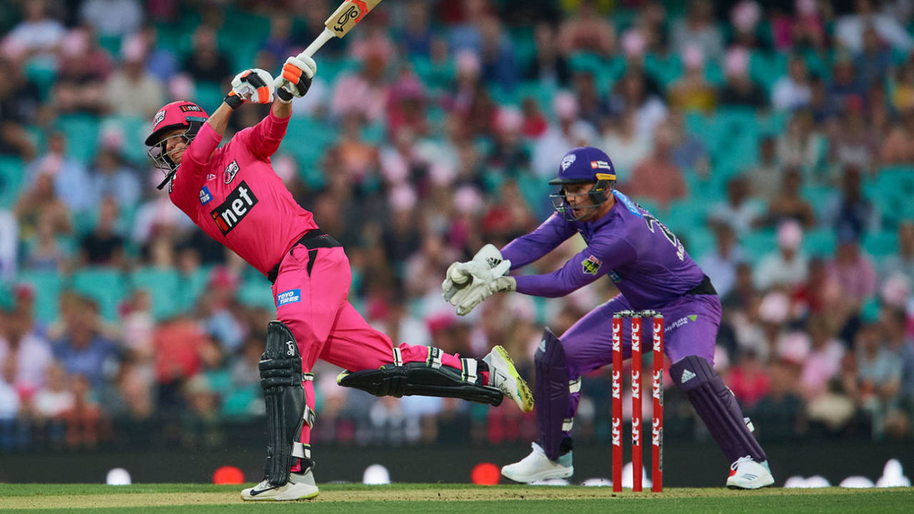 Josh Philippe charged and missed, Sydney Sixers v Hobart Hurricanes, Big Bash, SCG, January 16, 2020