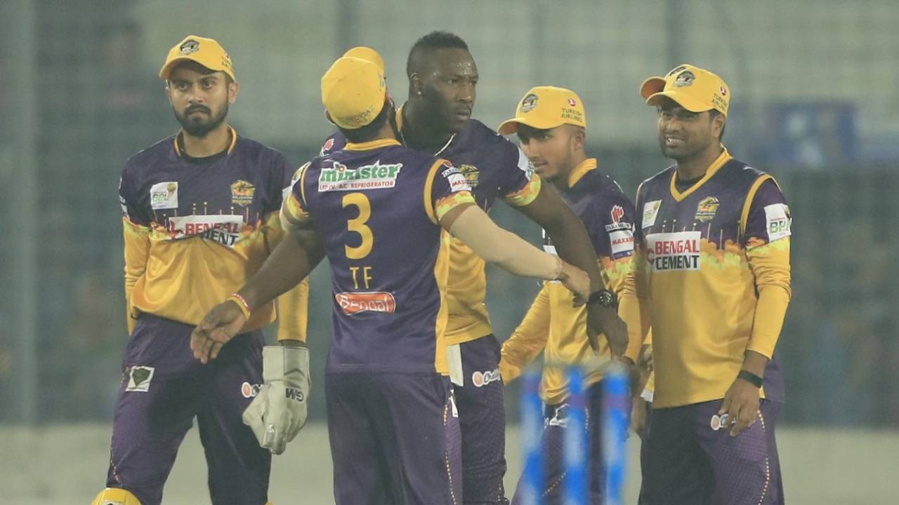 Andre Russell proved to be the perfect captain for Rajshahi Royals