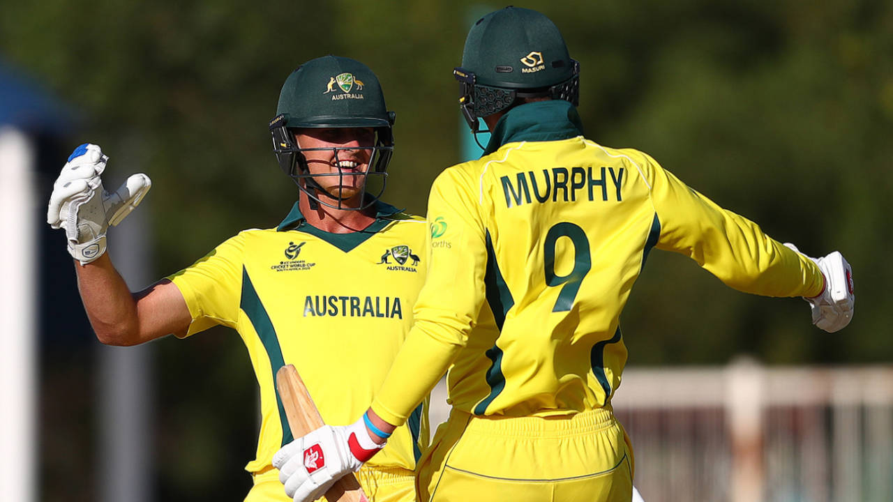 Connor Sully and Todd Murphy's unbeaten ninth-wicket stand won it for Australia, England vs Australia, U-19 World Cup, Kimberley, January 23, 2020