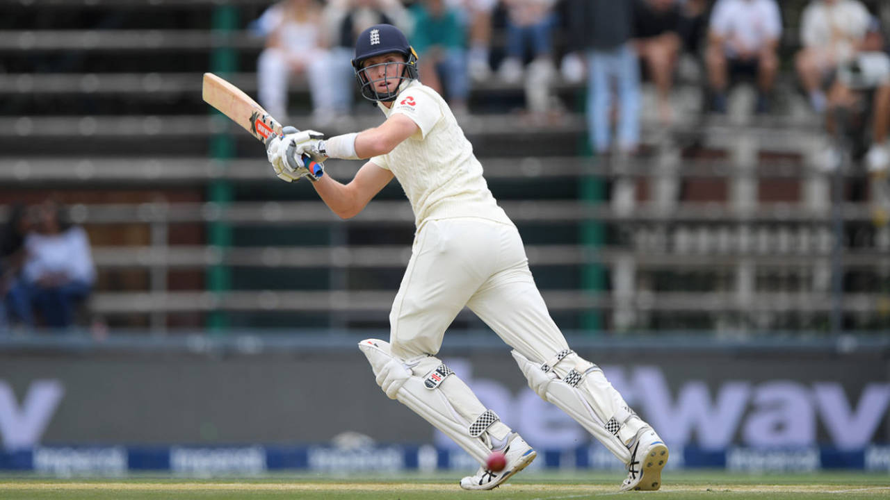 Zak Crawley plays one off his legs, South Africa v England, 4th Test, Day 1, Johannesburg, January 24, 2020