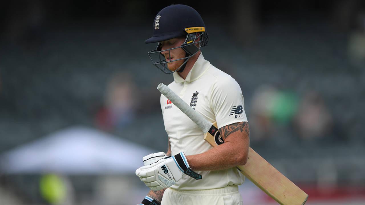 Ben Stokes exchanged words with a spectator, South Africa v England, 4th Test, Day 1, Johannesburg, January 24, 2020