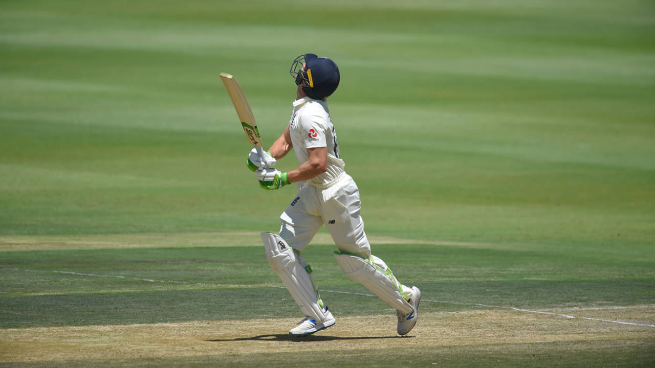 Jos Buttler chipped one straight up, South Africa v England, 4th Test, Day 2, Johannesburg, January 25, 2020