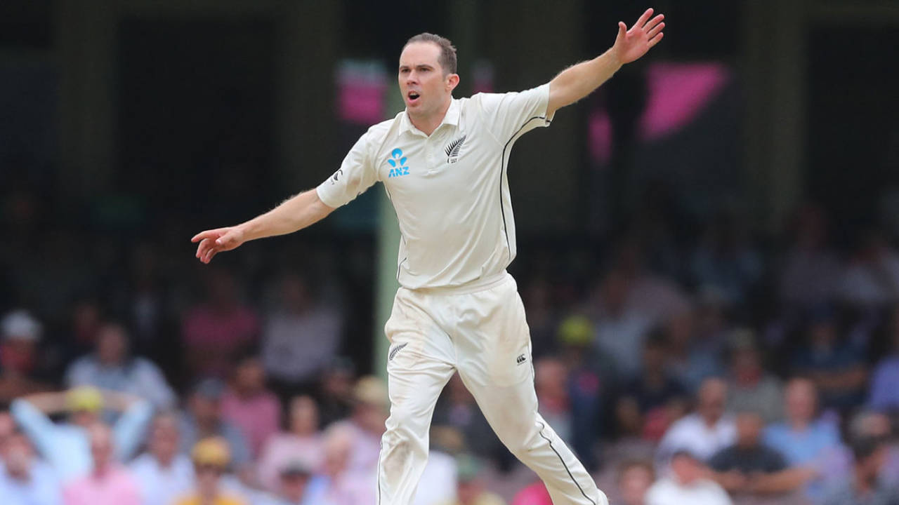 Todd Astle during his final Test at the SCG, Australia v New Zealand, 3rd Test, SCG, January 6, 2020