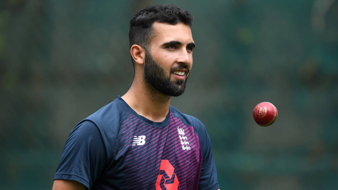Saqib Mahmood worked closely with Darren Gough on England's tour of New Zealand, Hamilton, November 27, 2019