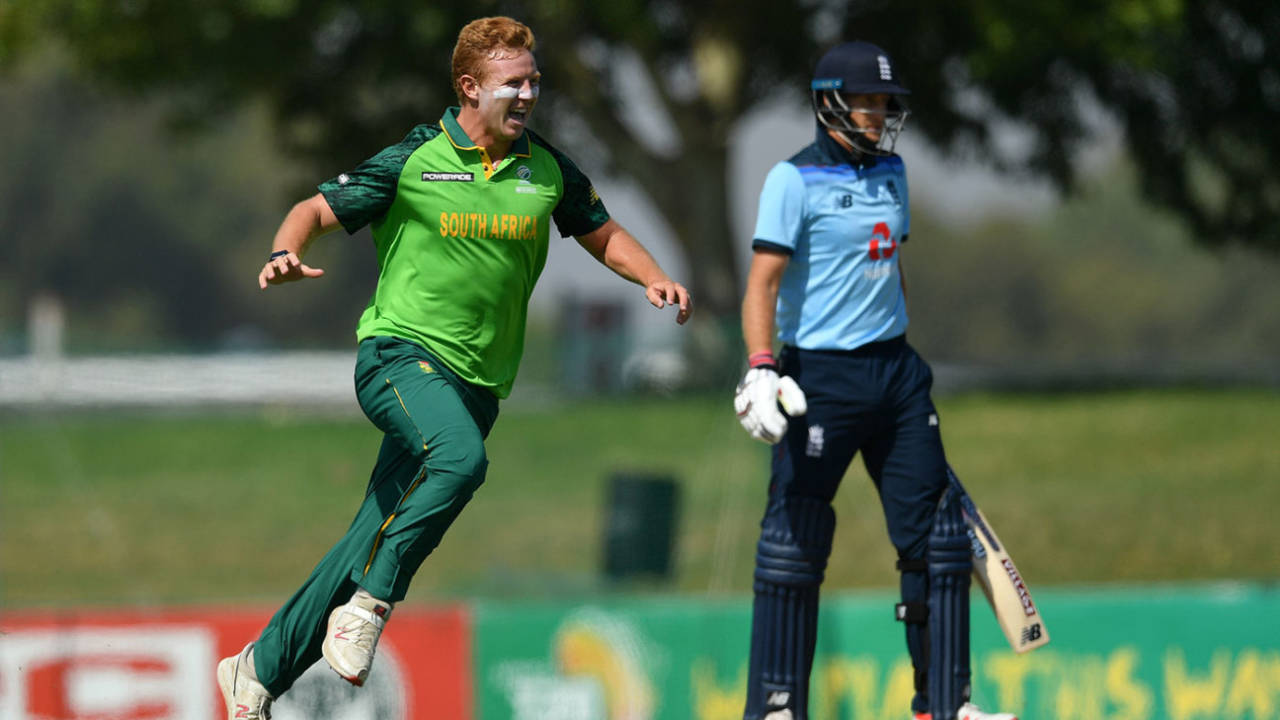 Stephan Tait was in the wickets against England, Cricket South Africa Invitational XI v England, Tour Match, Paarl, January 31, 2020