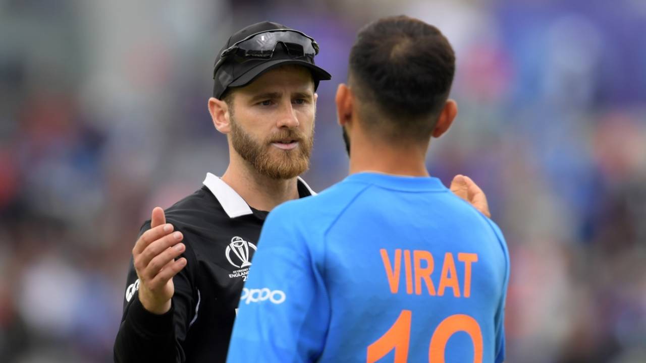 Kane Williamson and Virat Kohli - mutual admiration society