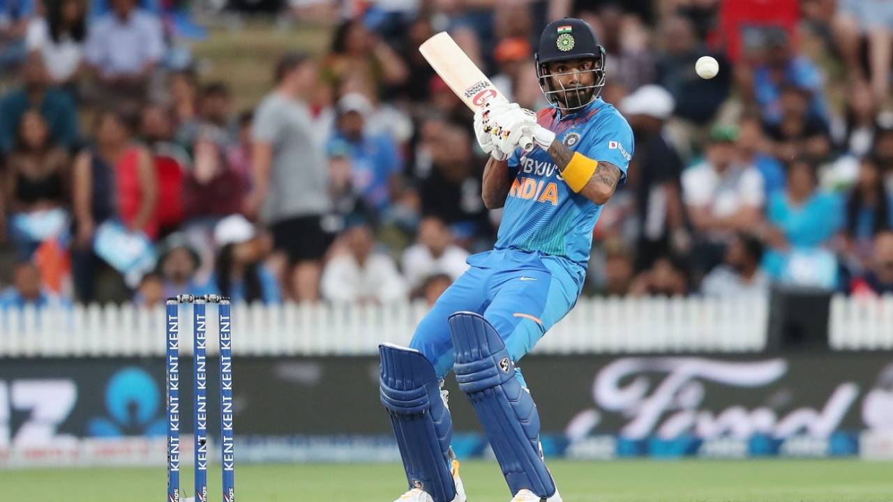 KL Rahul's hand-eye coordination helps him pull off some cool shots, New Zealand v India, 3rd T20I, Hamilton, January 29, 2020
