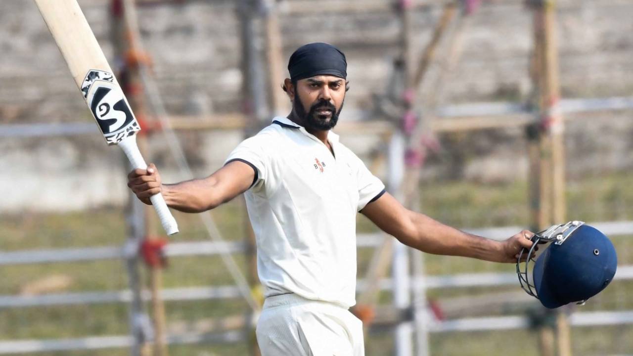 MD Rahmatullah struck twin centuries, Arunachal Pradesh v Bihar, Ranji Trophy 2019-20, Plate Group, Patna, February 7, 2020
