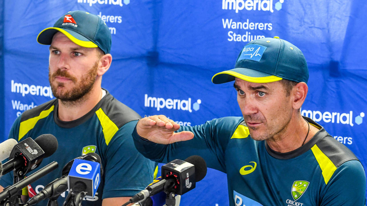 Aaron Finch and Justin Langer have led a shift in the culture of the Australia team&nbsp;&nbsp;&bull;&nbsp;&nbsp;Gallo Images/Getty Images