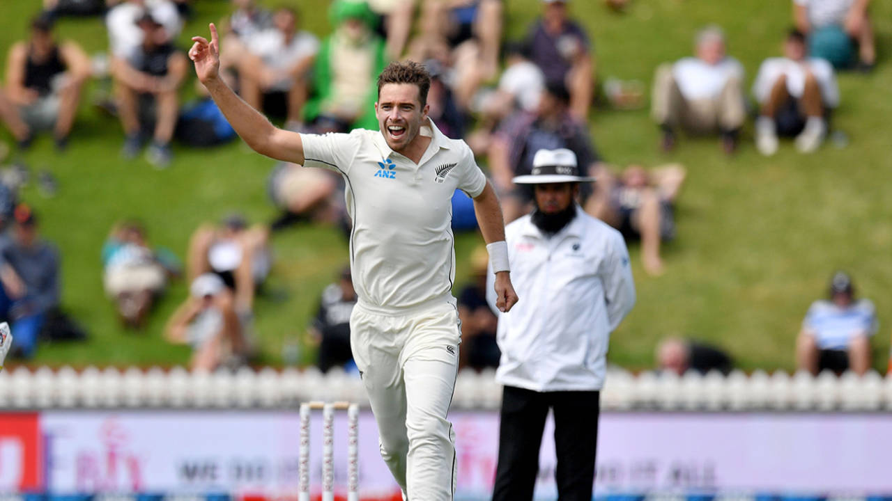 Tim Southee celebrates a wicket&nbsp;&nbsp;&bull;&nbsp;&nbsp;AFP