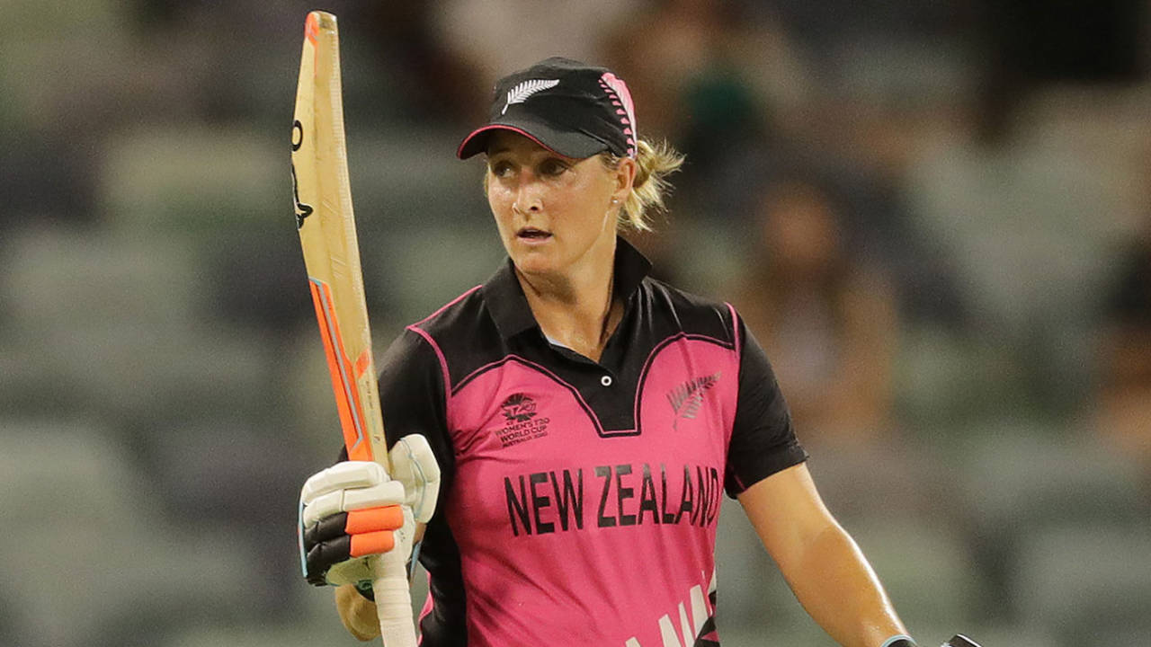 Sophie Devine continued her magnificent form, New Zealand v Sri Lanka, T20 World Cup, Group B, WACA, February 22, 2020