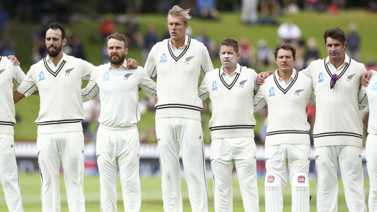Kyle Jamieson was the centre of attention on Test debut, New Zealand v India, 1st Test, Wellington, 3rd day, February 23, 2020