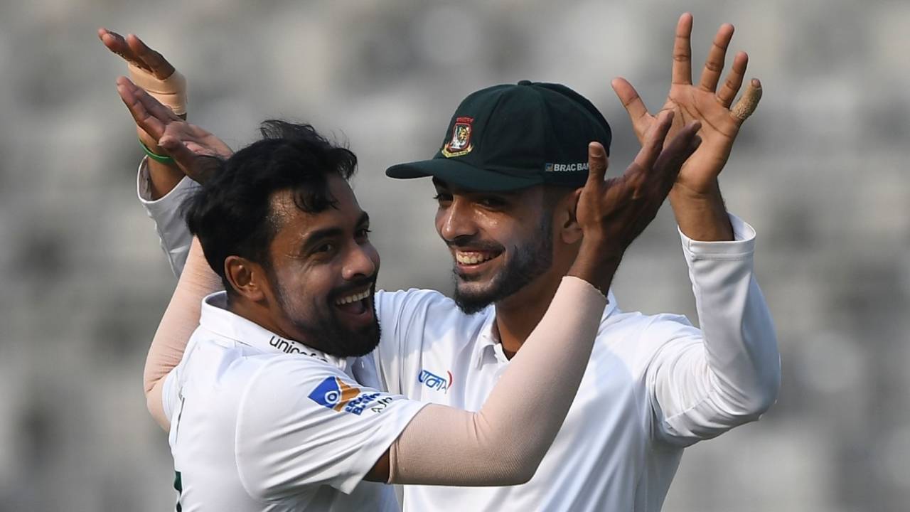 Abu Jayed picked up four wickets in the first Zimbabwe innings