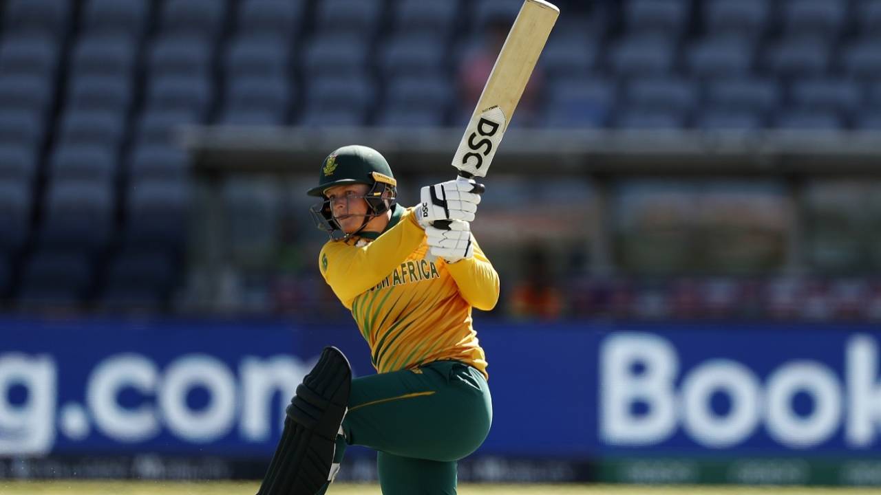 Lizelle Lee became only the second South African woman to hit a T20I century&nbsp;&nbsp;&bull;&nbsp;&nbsp;Getty Images