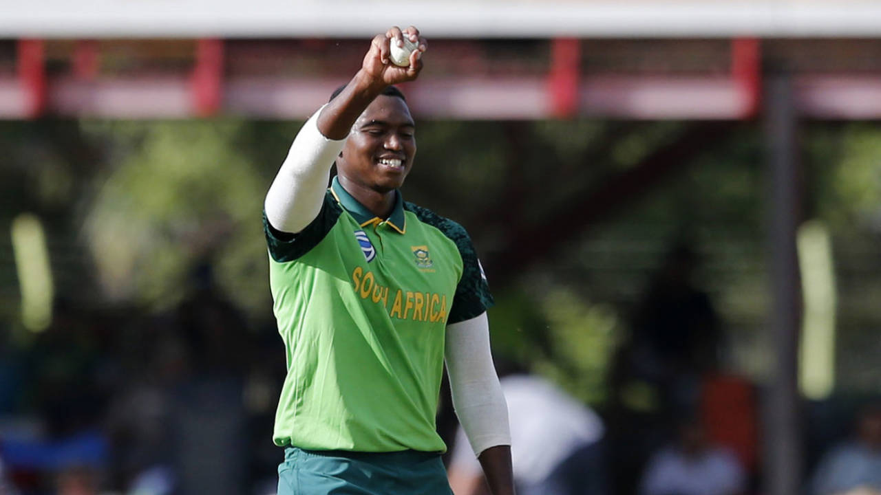 Lungi Ngidi has been ruled out of action after testing positive for Covid-19&nbsp;&nbsp;&bull;&nbsp;&nbsp;AFP via Getty Images
