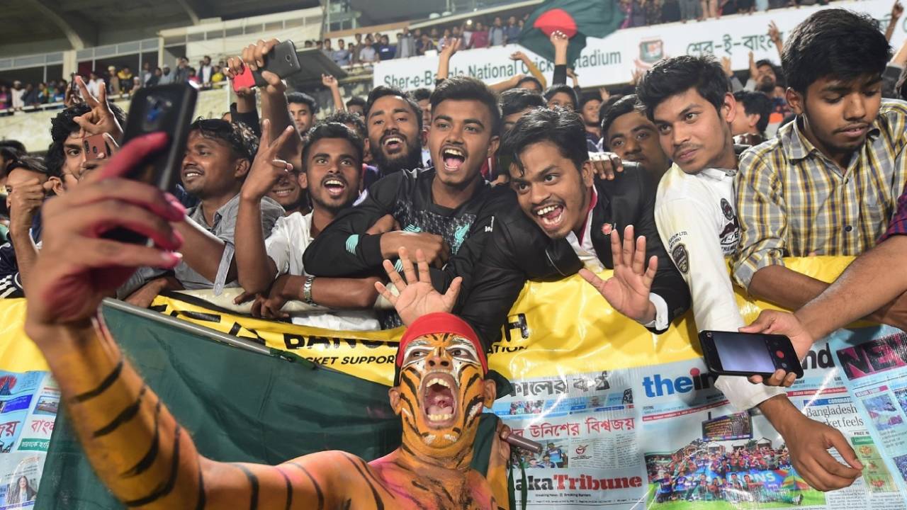 The Shere Bangla Stadium is usually filled with fanatical Bangladesh supporters
