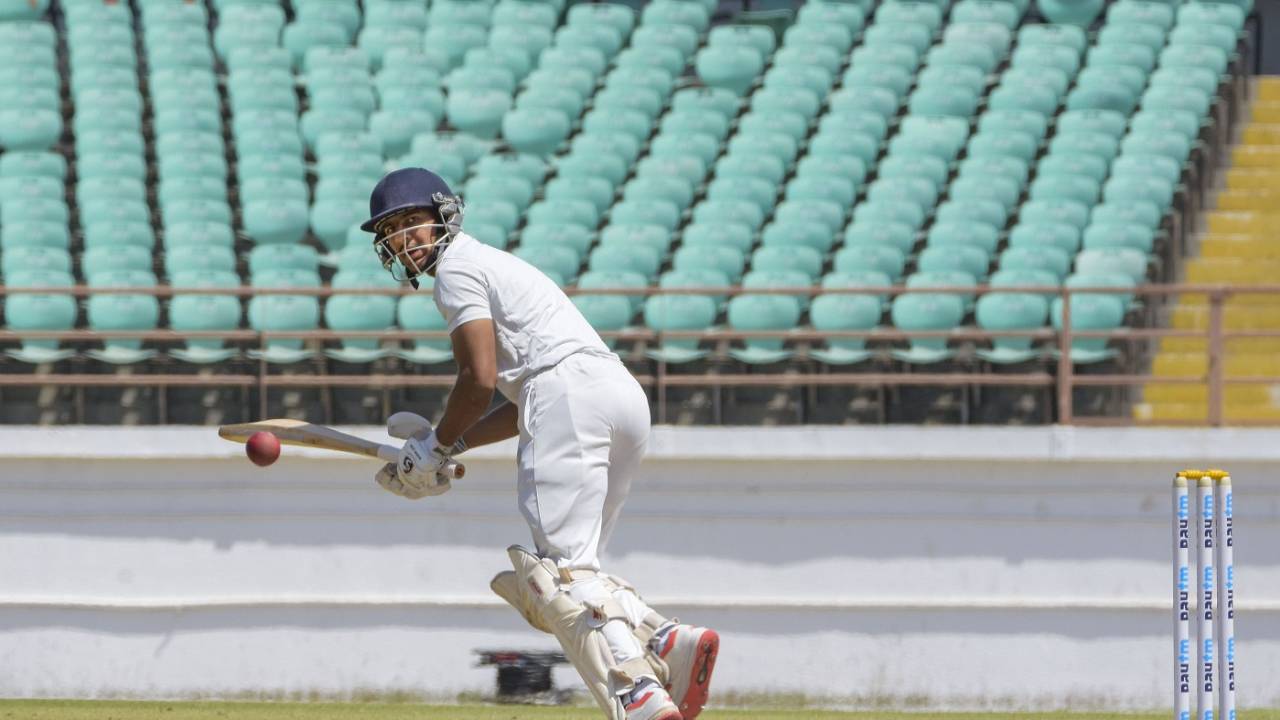 Vishvaraj Jadeja hit a half-century but admitted the pitch was a tough one