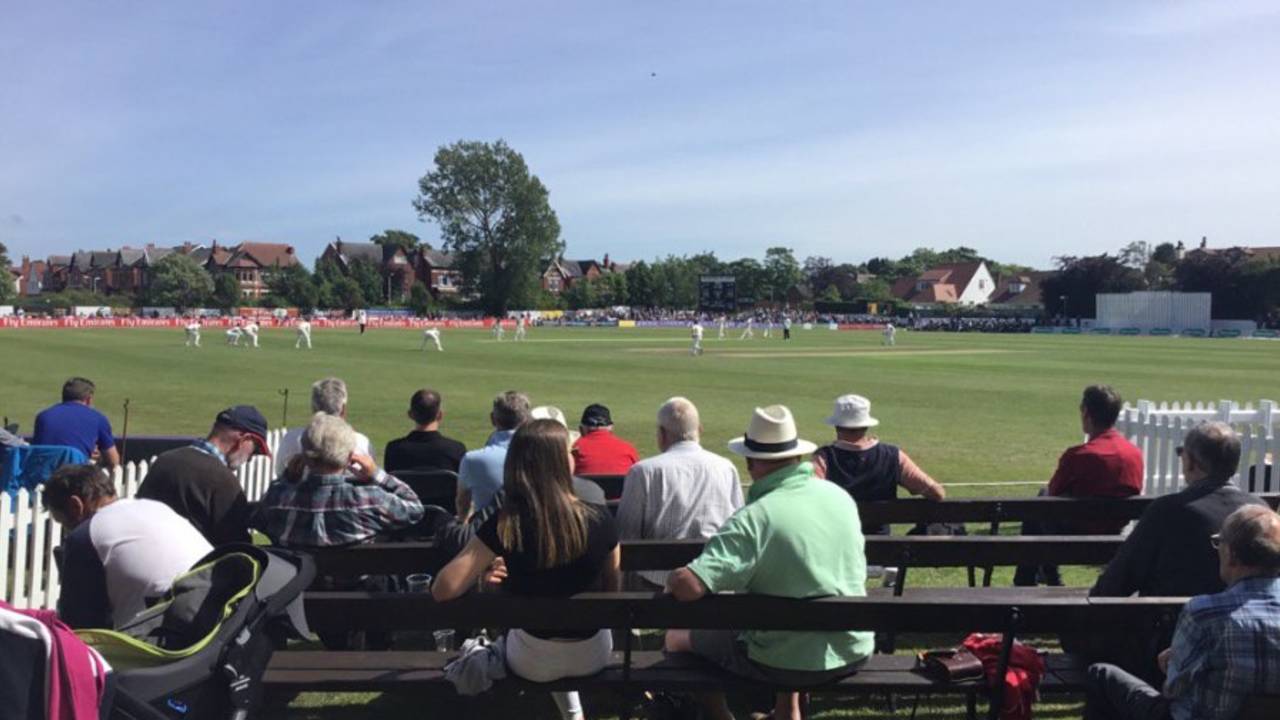 Southport is proving a happy hunting ground for Lancashire, Lancashire v Middlesex, Specsavers Championship Division One, June 12, 2017