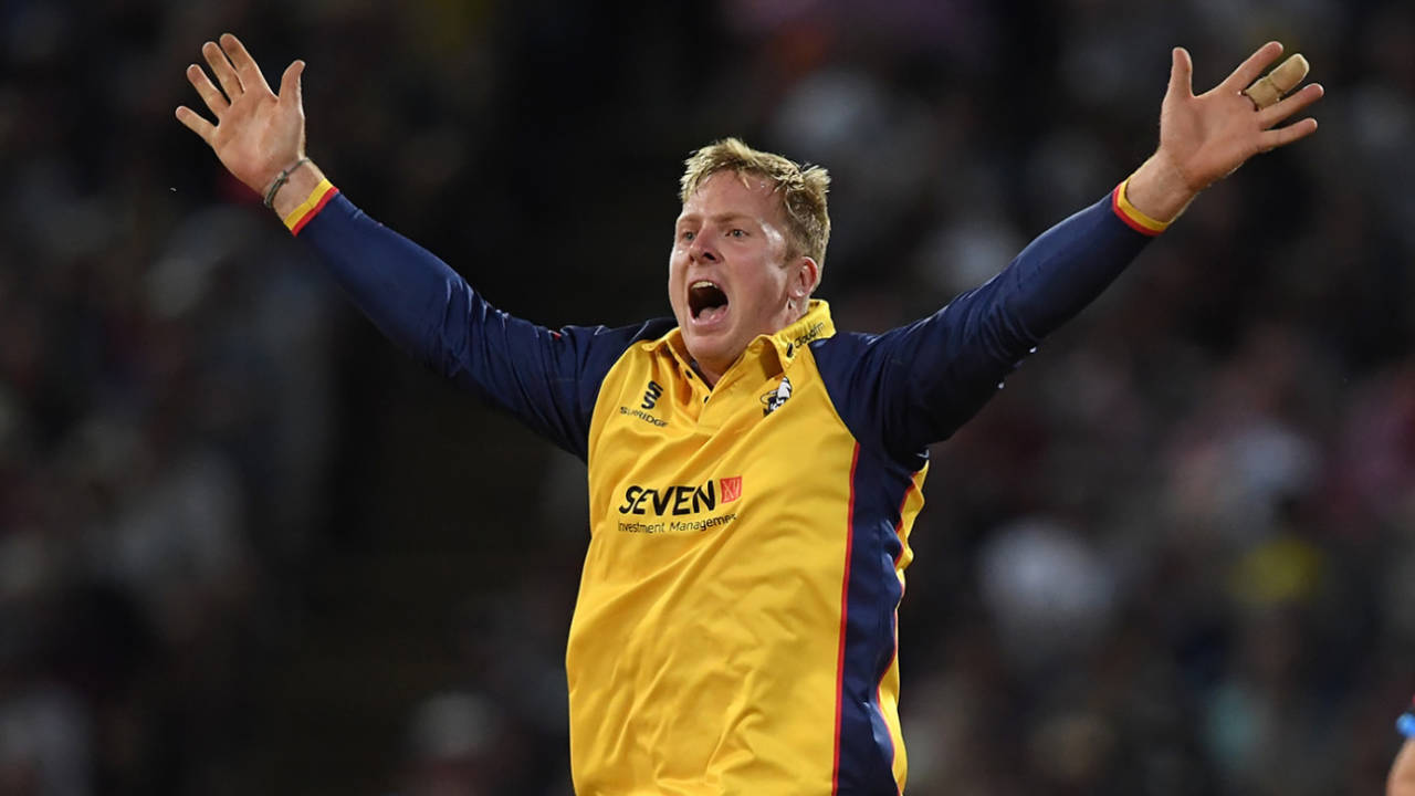 Simon Harmer has starred for Essex since signing in 2017, Worcestershire v Essex, Vitality Blast final, Edgbaston, September 21, 2019
