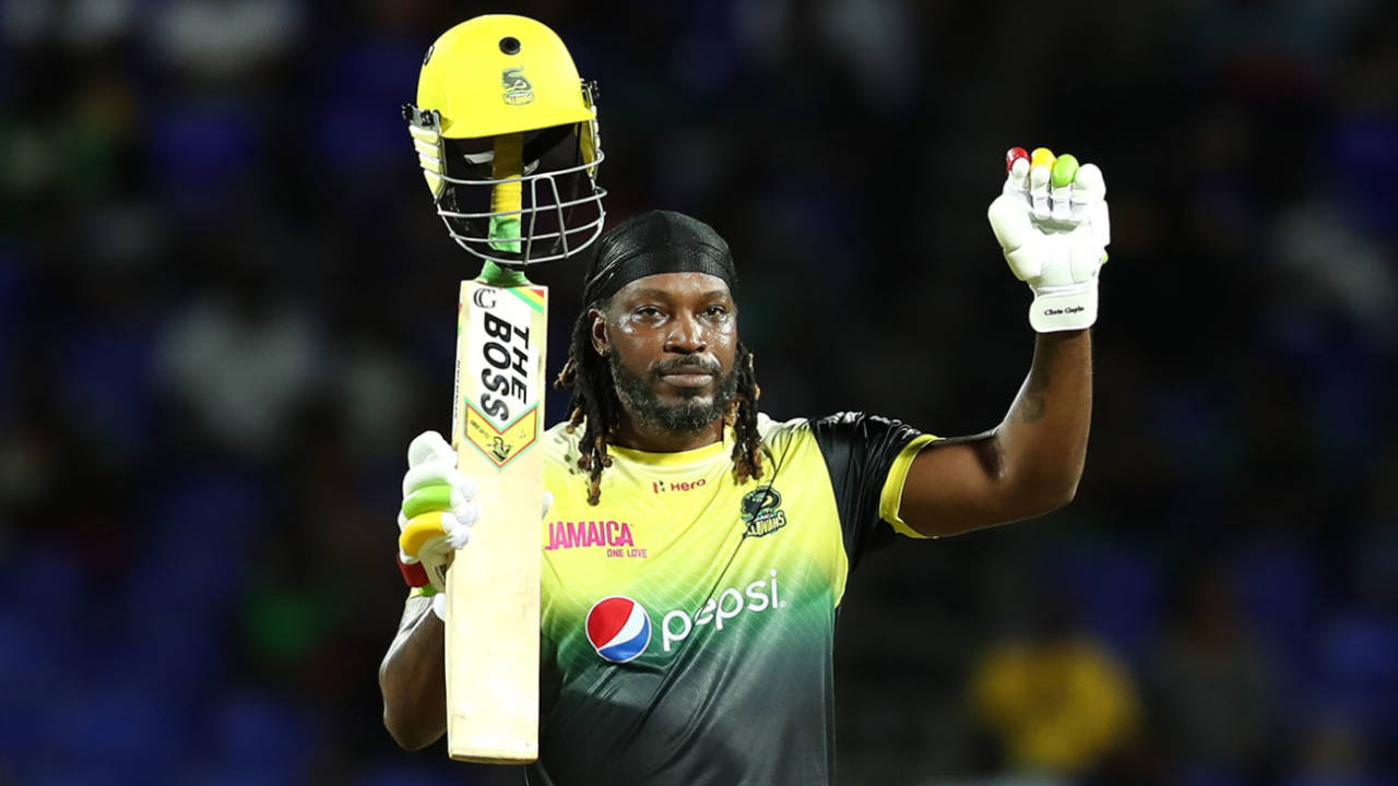 Chris Gayle spent the 2019 CPL with Jamaica Tallawahs
