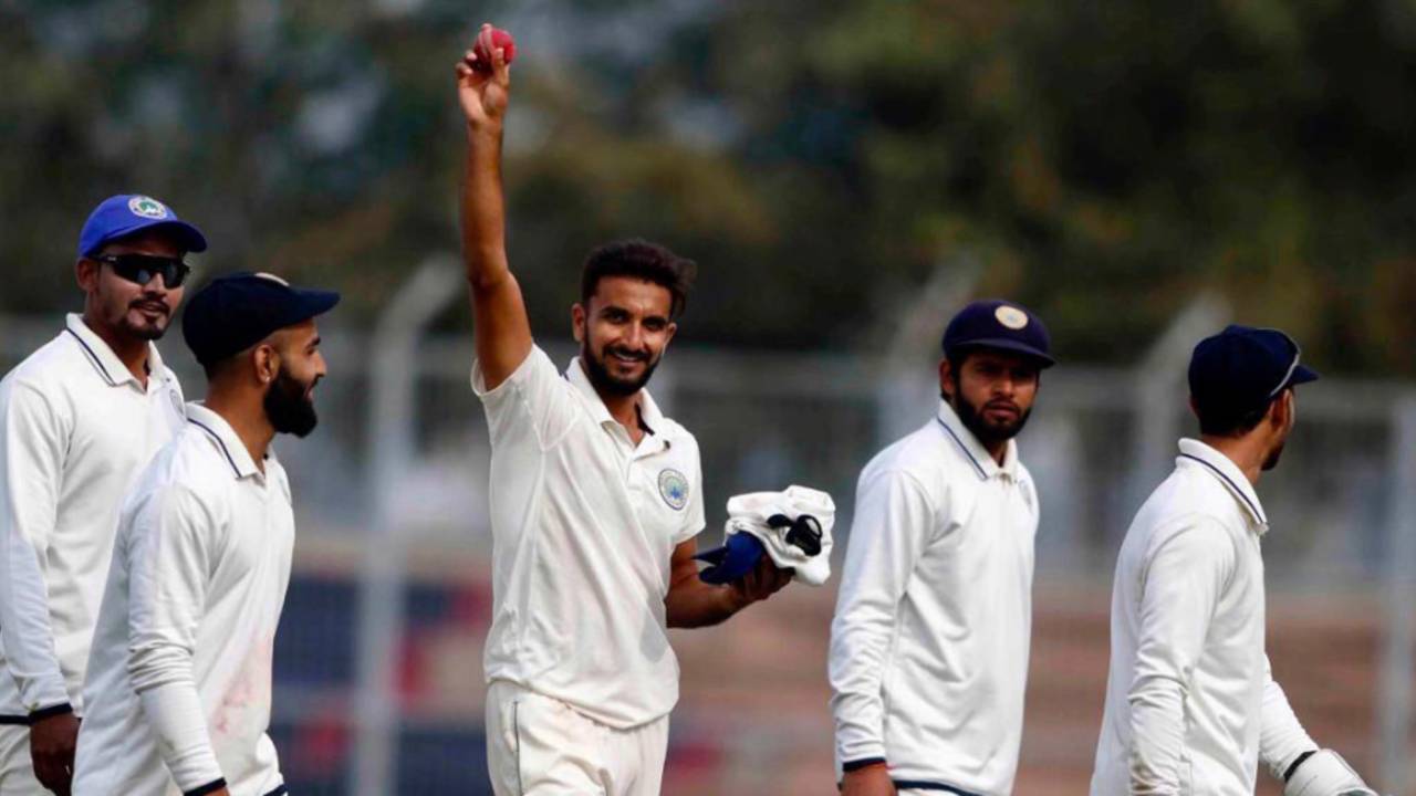 Harshal Patel took 52 wickets in the 2019-20 Ranji Trophy, an all-time record for his side, Haryana&nbsp;&nbsp;&bull;&nbsp;&nbsp;Haryana Cricket Association