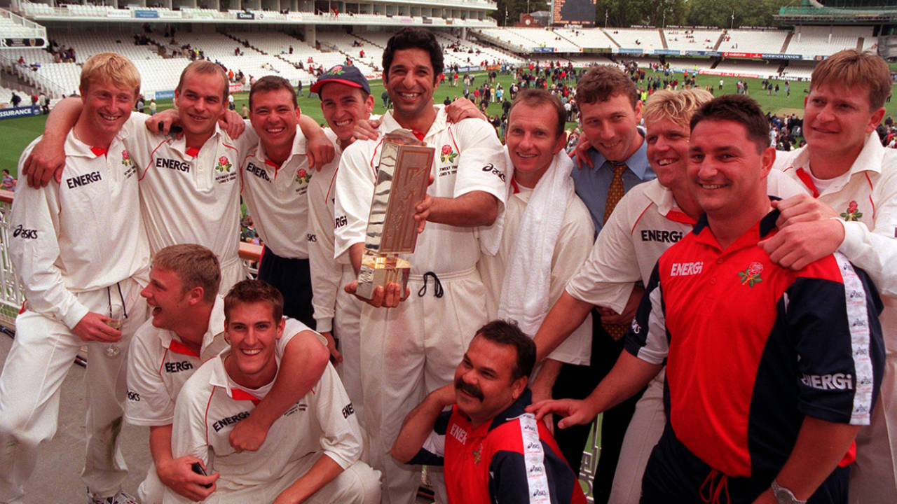 Lancashire won the NatWest Trophy and the Benson & Hedges Cup three times each in the '90s