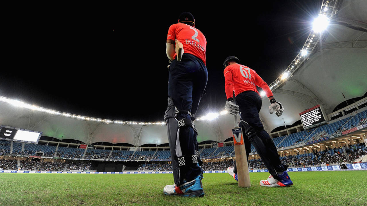 England's most recent game in Dubai was in 2015