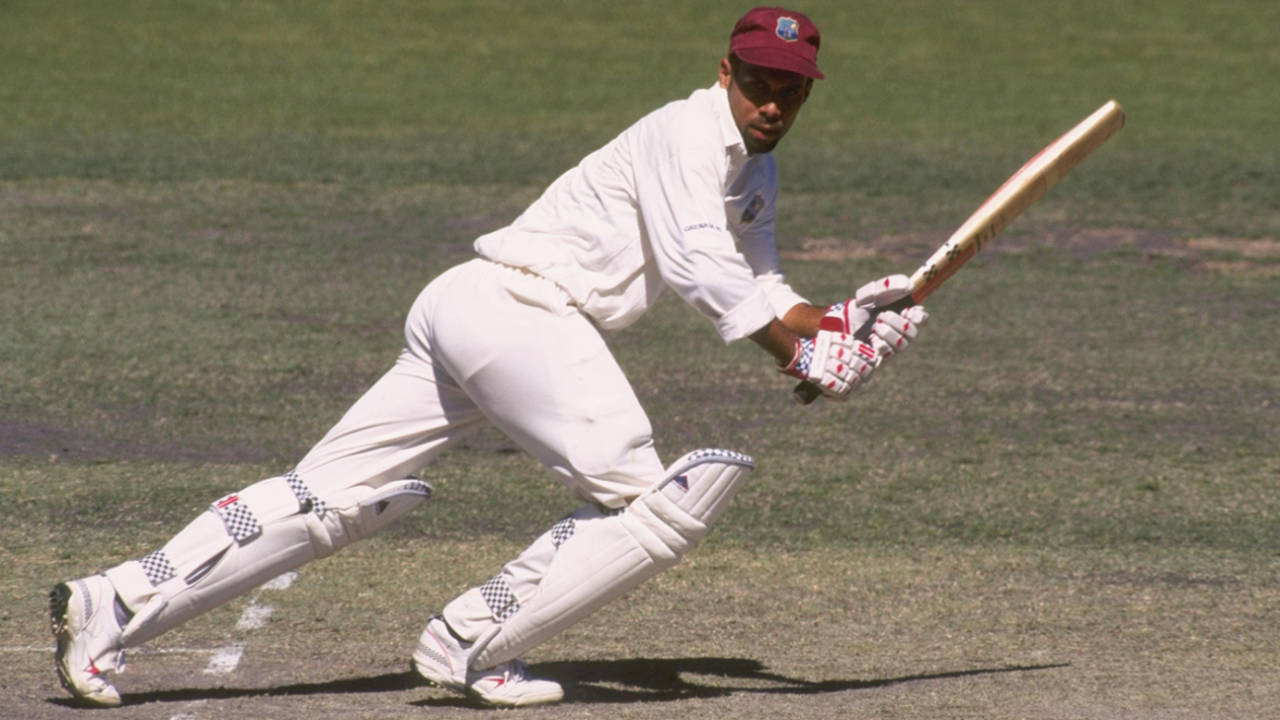 Jimmy Adams scored 520 runs at 173.33 during the Test series against India in 1994-95&nbsp;&nbsp;&bull;&nbsp;&nbsp;Shaun Botterill/Allsport