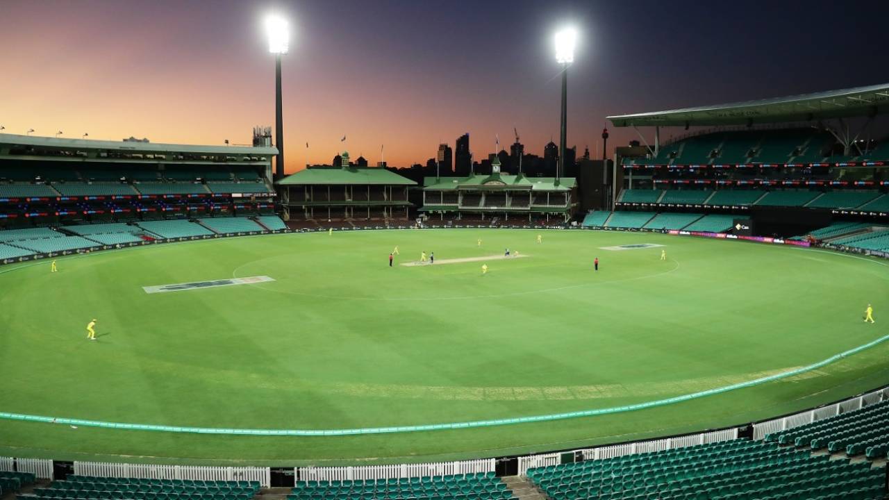 The Australia v New Zealand ODI on March 13 was played to empty stands at the SCG&nbsp;&nbsp;&bull;&nbsp;&nbsp;Getty Images
