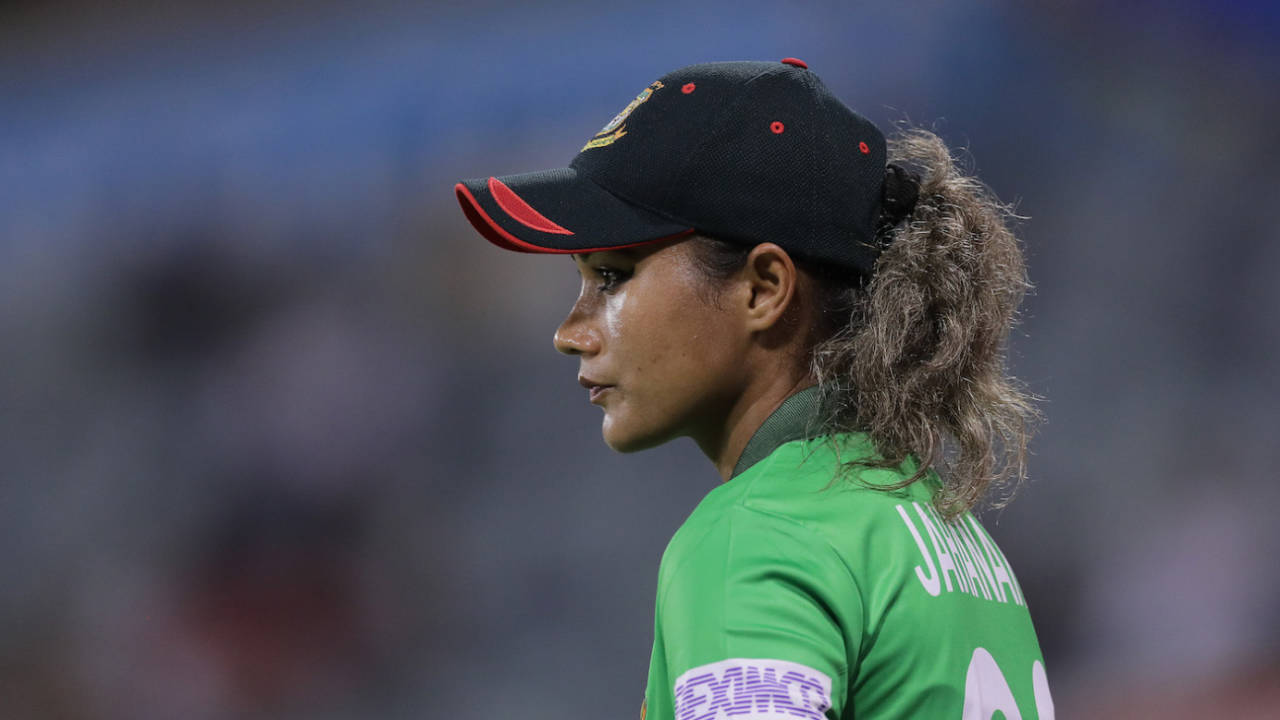 Jahanara Alam is missing out on family time after self-isolating on her return from the Women's T20 World Cup&nbsp;&nbsp;&bull;&nbsp;&nbsp;Getty Images