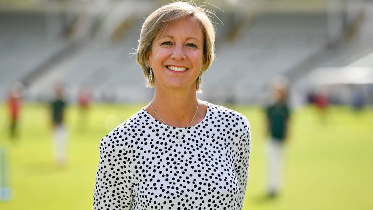 ECB managing director of women's cricket Clare Connor, Edgbaston, August 13, 2019