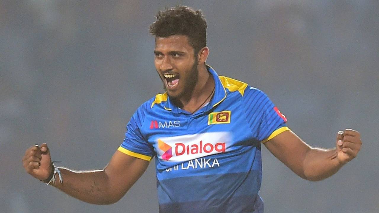 Shehan Madushanka hasn't played for Sri Lanka since February 2018&nbsp;&nbsp;&bull;&nbsp;&nbsp;AFP via Getty Images