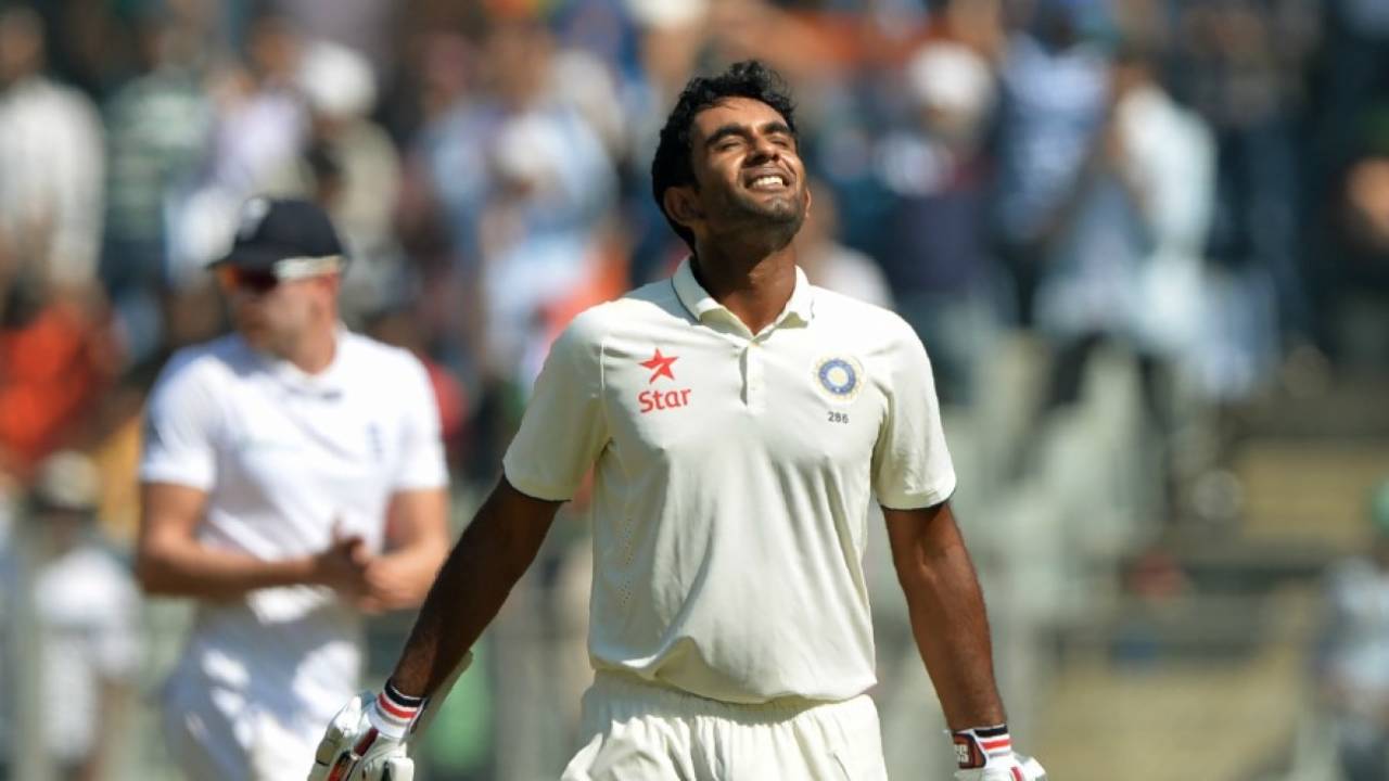 Jayant Yadav made his maiden Test century in the company of Virat Kohli, becoming the first Indian batsman to score a Test hundred from No. 9&nbsp;&nbsp;&bull;&nbsp;&nbsp;AFP