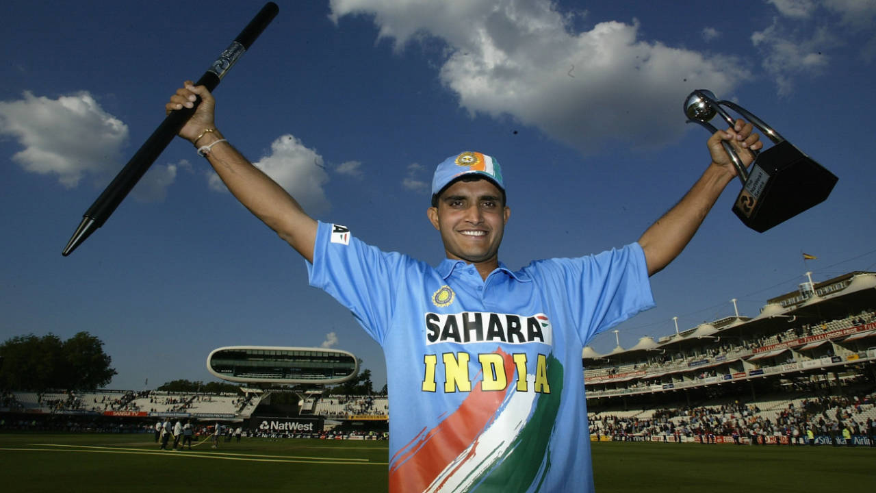 Before he became BCCI president, Sourav Ganguly was a pretty useful cricketer