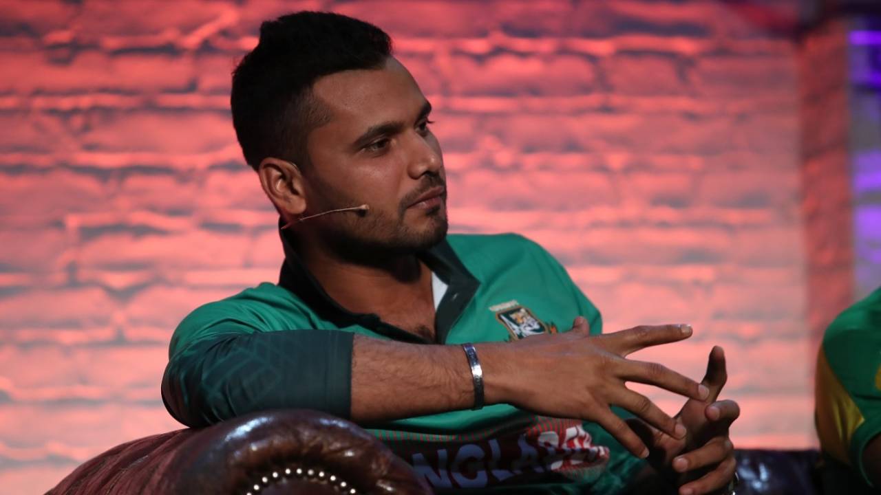 Mashrafe Mortaza said he was ready to retire after the World Cup last year