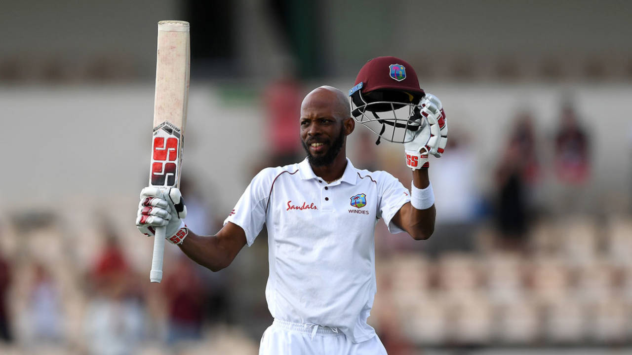 Roston Chase made a century on his previous Test appearance against England in 2018-19&nbsp;&nbsp;&bull;&nbsp;&nbsp;Getty Images
