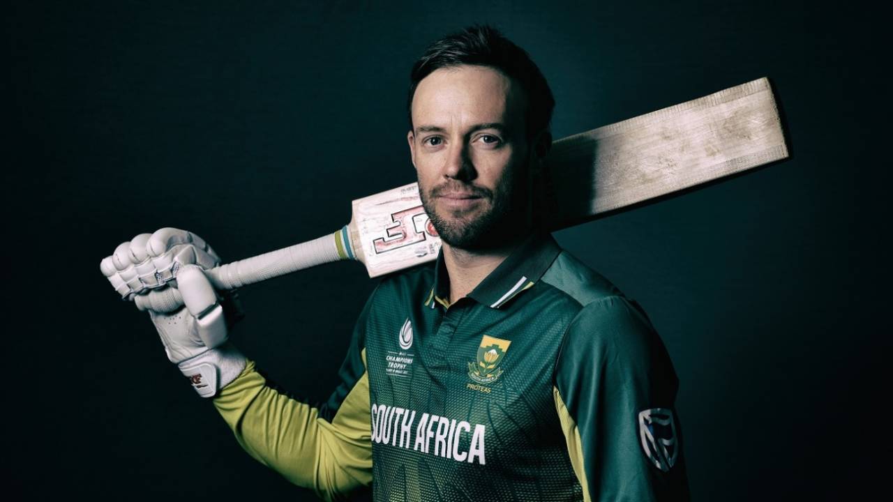 AB de Villiers had called time on his international career before wanting to return for the 2019 World Cup&nbsp;&nbsp;&bull;&nbsp;&nbsp;ICC via Getty