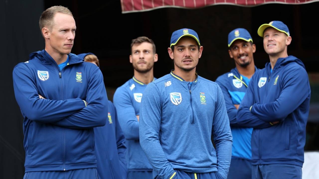 Incessant rain made Quinton de Kock and his side wait, India v South Africa, 1st ODI, Dharamsala, March 12, 2020