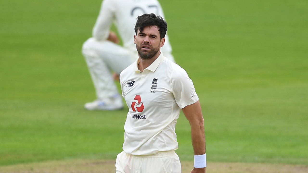 James Anderson had a rough day, England v Pakistan, 1st Test, Old Trafford, day 1, August 5, 2020