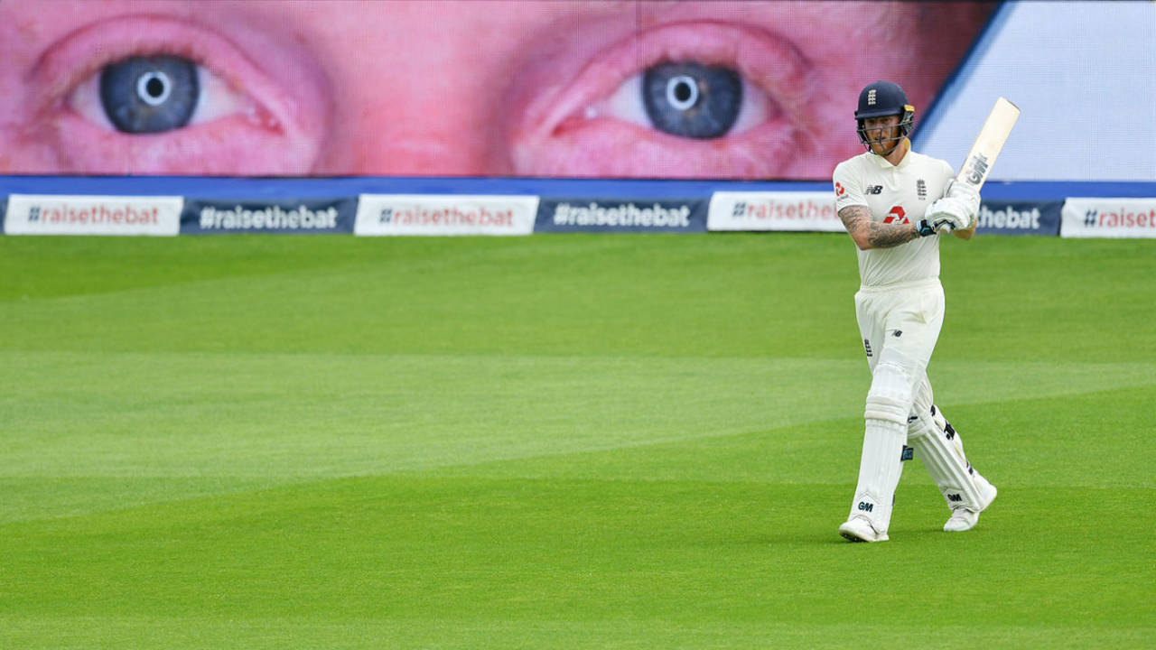 All eyes were on Ben Stokes, England v Pakistan, 1st Test, Old Trafford, 4th day, August 8, 2020