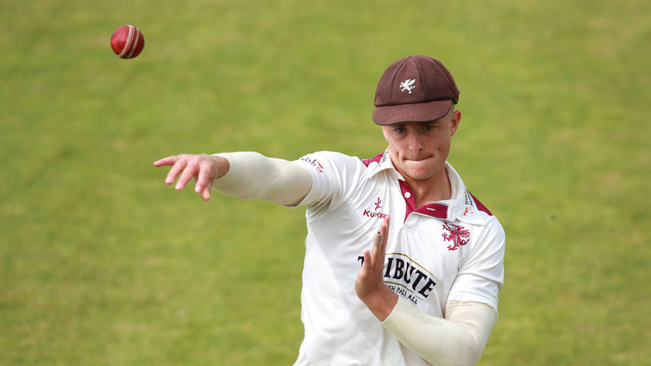 Tom Abell took three wickets for Somerset&nbsp;&nbsp;&bull;&nbsp;&nbsp;Getty Images