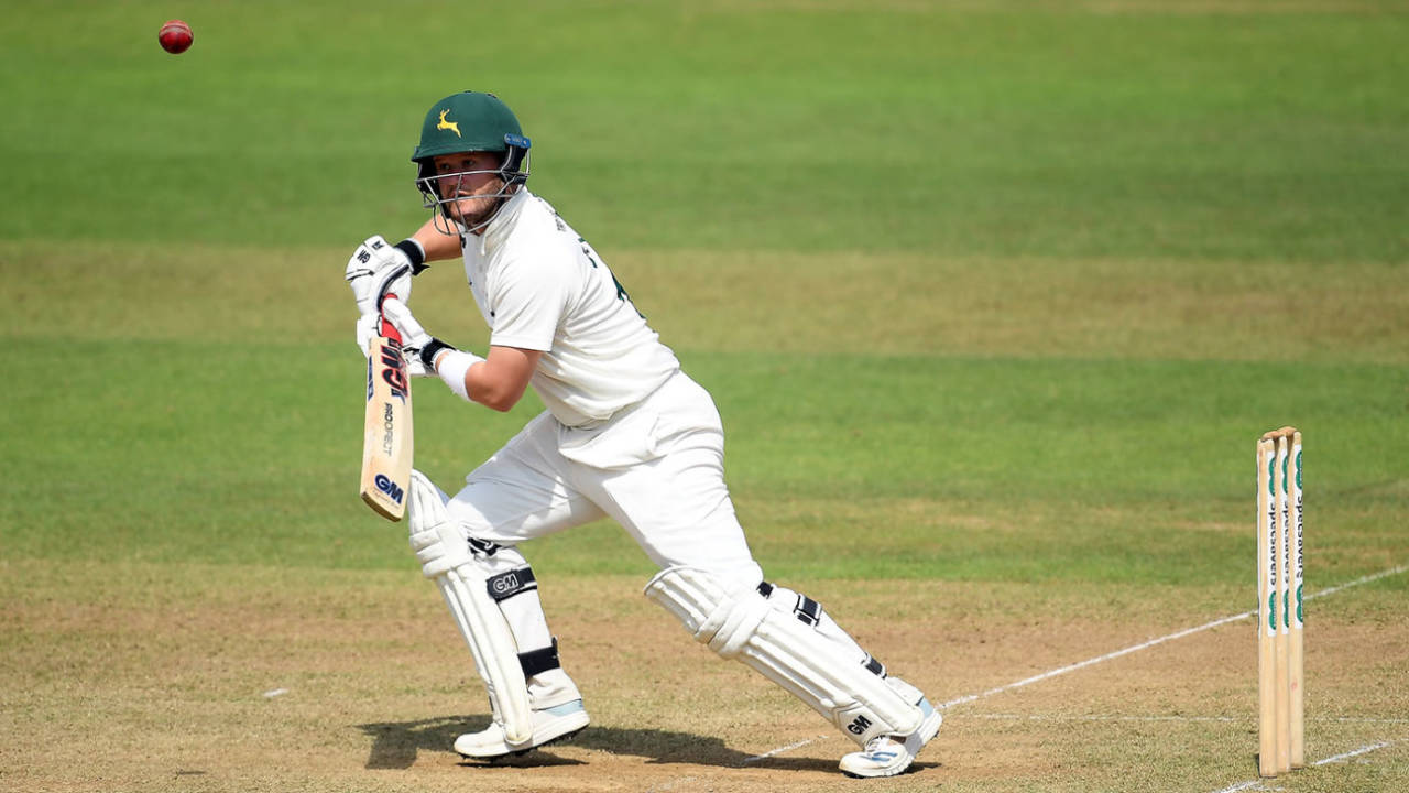 Ben Duckett presses out, Somerset v Nottinghamshire, County Championship, Taunton, 2nd day, July 8, 2019