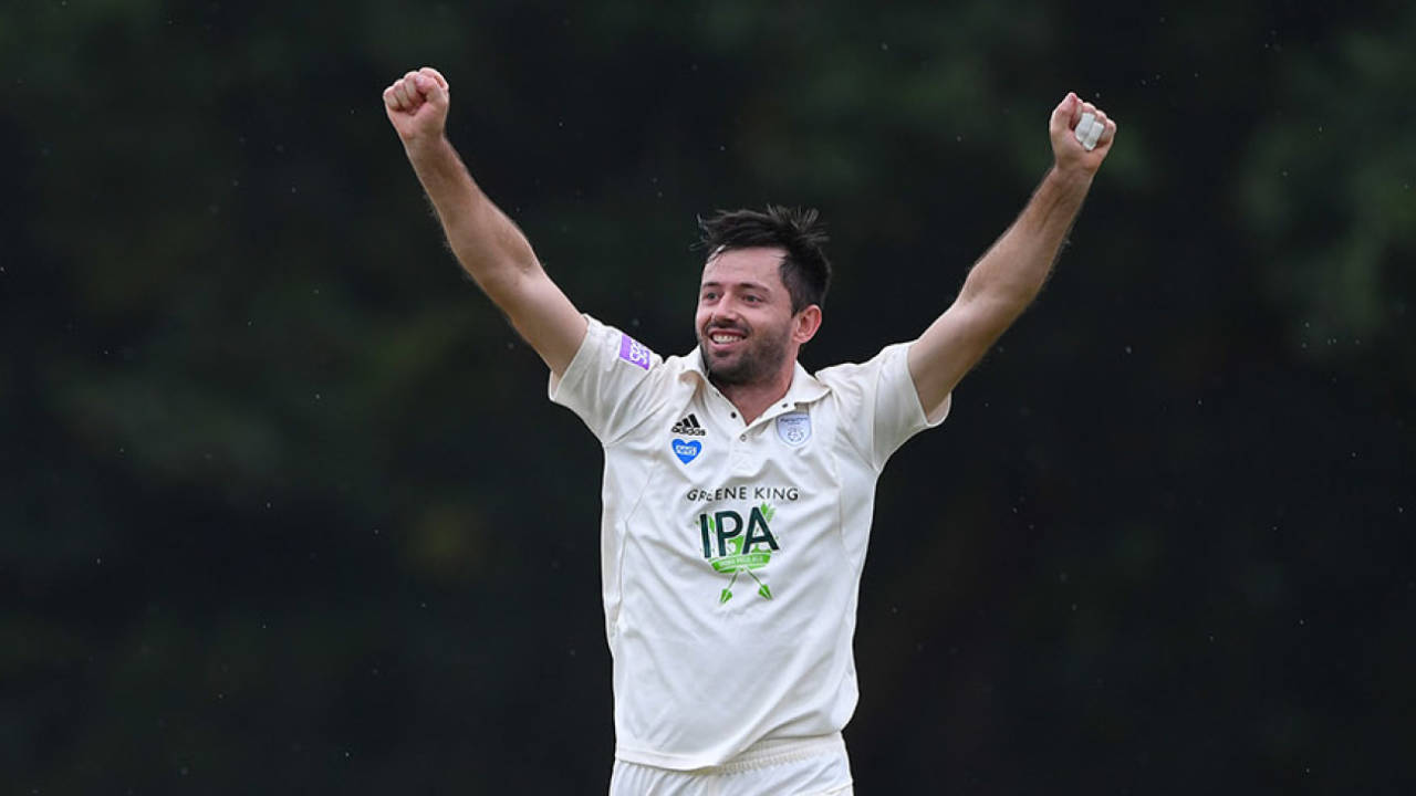 Ian Holland claimed six first-innings wickets, Hampshire v Surrey, Bob Willis Trophy, Arundel, August 16, 2020