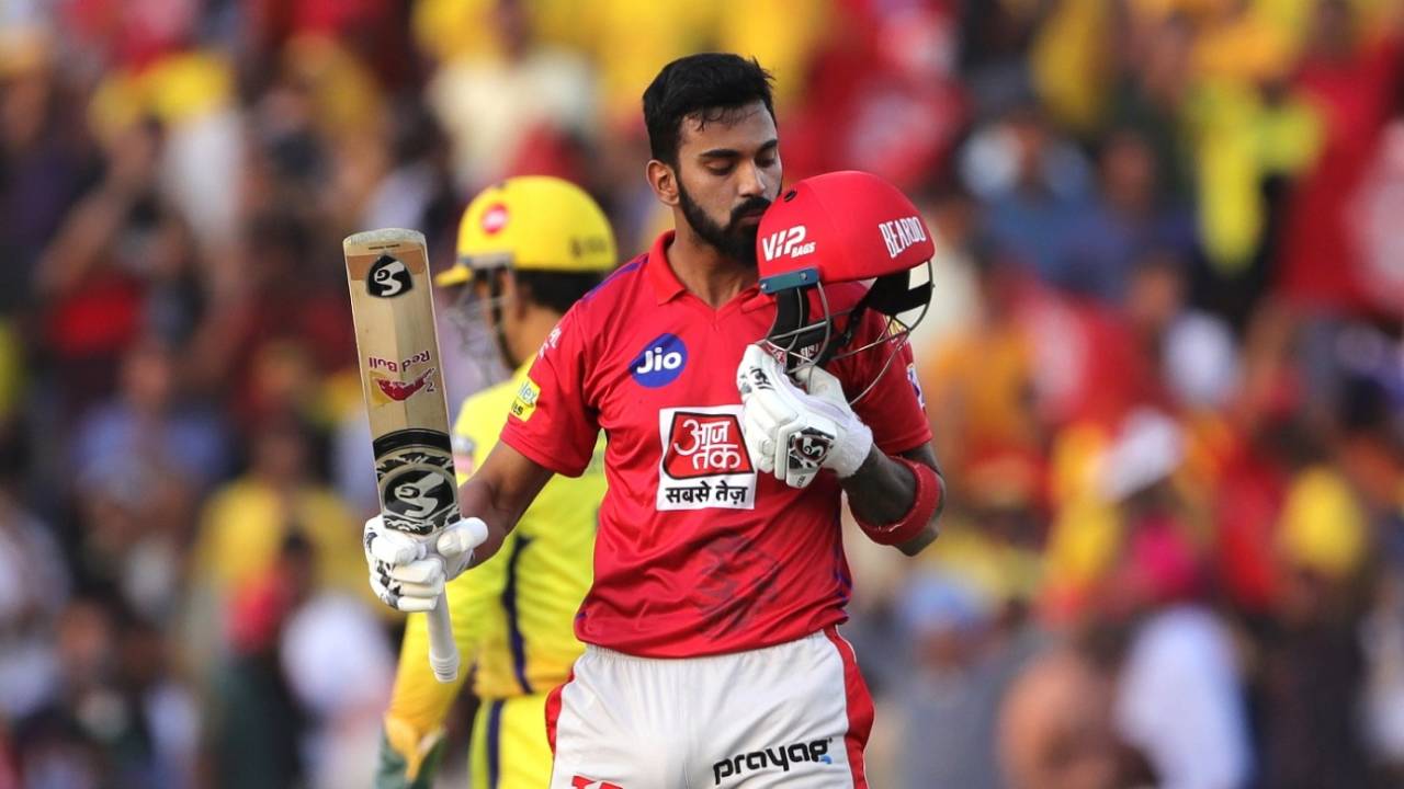 KL Rahul got to his half-century in just 19 balls, Kings XI Punjab v Chennai Super Kings, IPL 2019, Mohali, May 5, 2019