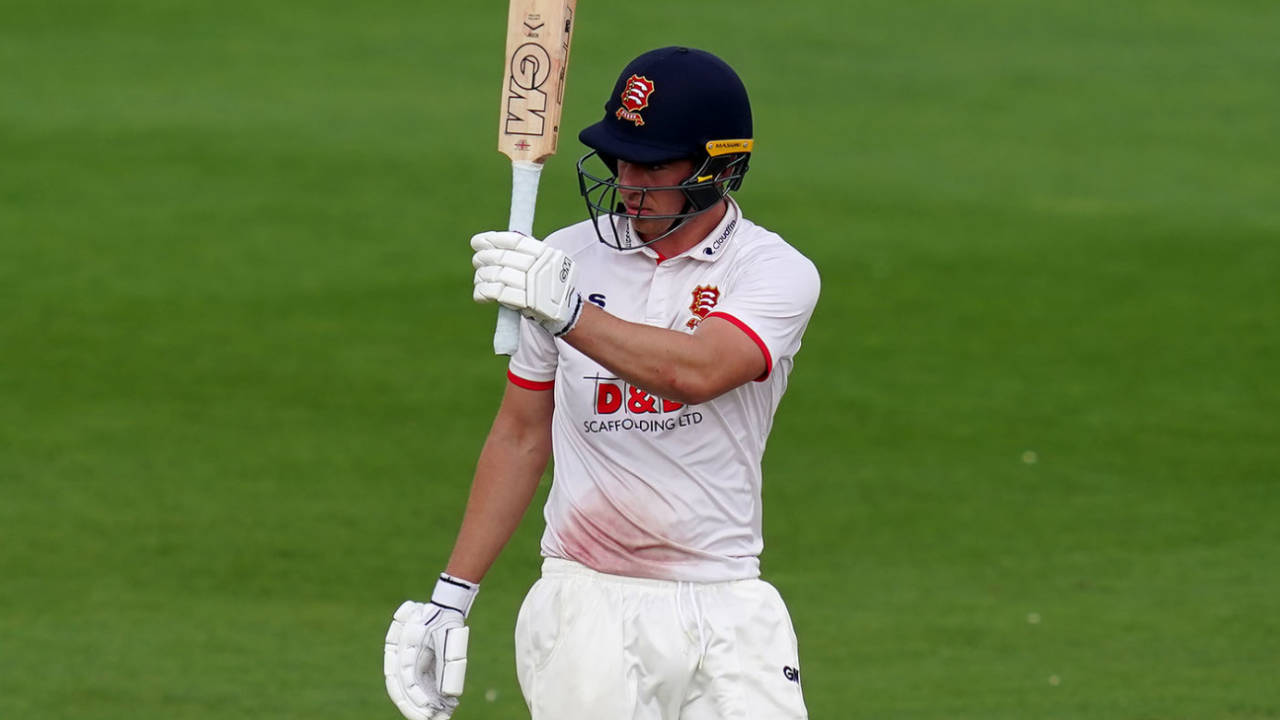 Dan Lawrence made his first hundred of the season&nbsp;&nbsp;&bull;&nbsp;&nbsp;Getty Images