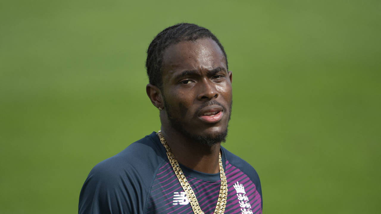 Jofra Archer trains during the fifth day of the second Test against Pakistan&nbsp;&nbsp;&bull;&nbsp;&nbsp;Visionhaus/Getty Images