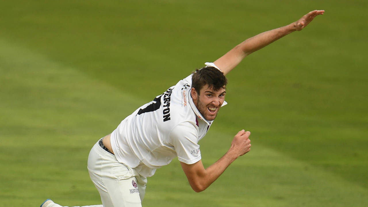 Craig Overton took four wickets as as the visitors were able to add only 63 to their overnight score,  day two, Bob Willis Trophy, Somerset v Gloucestershire, Taunton, August 23, 2020